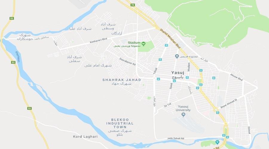 تاریخچه و نقشه جامع شهر یاسوج در ویکی خبرنگاران تاریخچه و نقشه جامع شهر یاسوج در ویکی خبرنگاران