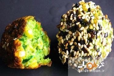 طرز تهیه فلافل سبزیجات کنجدی طرز تهیه فلافل سبزیجات کنجدی
