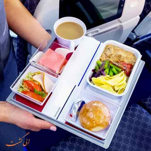 این مواد غذایی را به هیچ وجه نباید در هواپیما مصرف کنید این مواد غذایی را به هیچ وجه نباید در هواپیما مصرف کنید