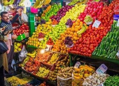قیمت انواع میوه و تره بار در بازار ، جدیدترین قیمت خیار، گوجه فرنگی، سیب زمینی و بادمجان