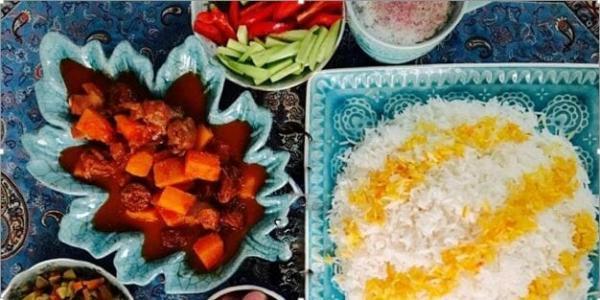 طرز تهیه خورشت کدو حلوایی با گوشت ؛ یک غذای مجلسی و خوشمزه طرز تهیه خورشت کدو حلوایی با گوشت ؛ یک غذای مجلسی و خوشمزه