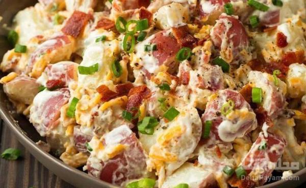 ساده ترین و خوشمزه ترین غذا با سیب زمینی