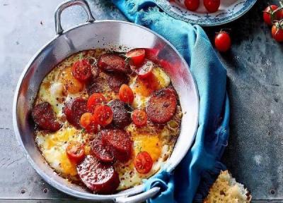 طرز تهیه سوسیس تخم مرغ خوشمزه